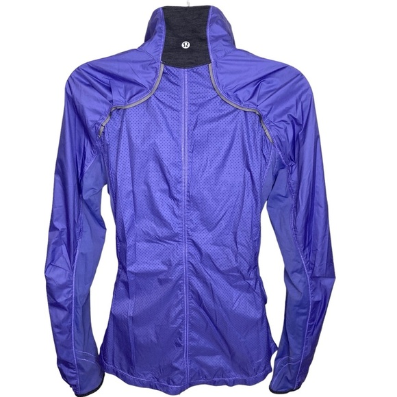 Lululemon Run Essential Jacket Purple Size 4 - Picture 2 of 9